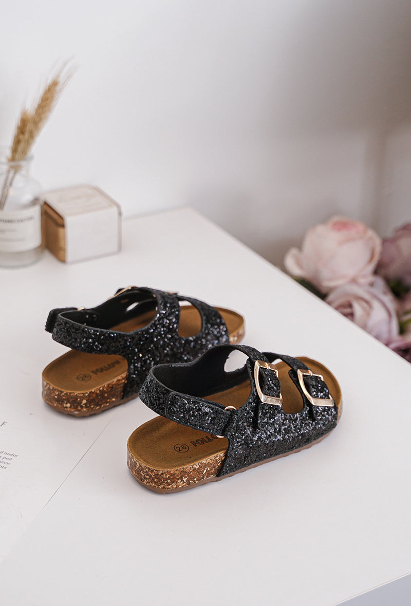 Poppy Noir A Paillette