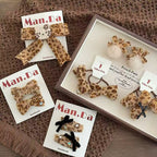 Barrettes et Chouchou Léopard