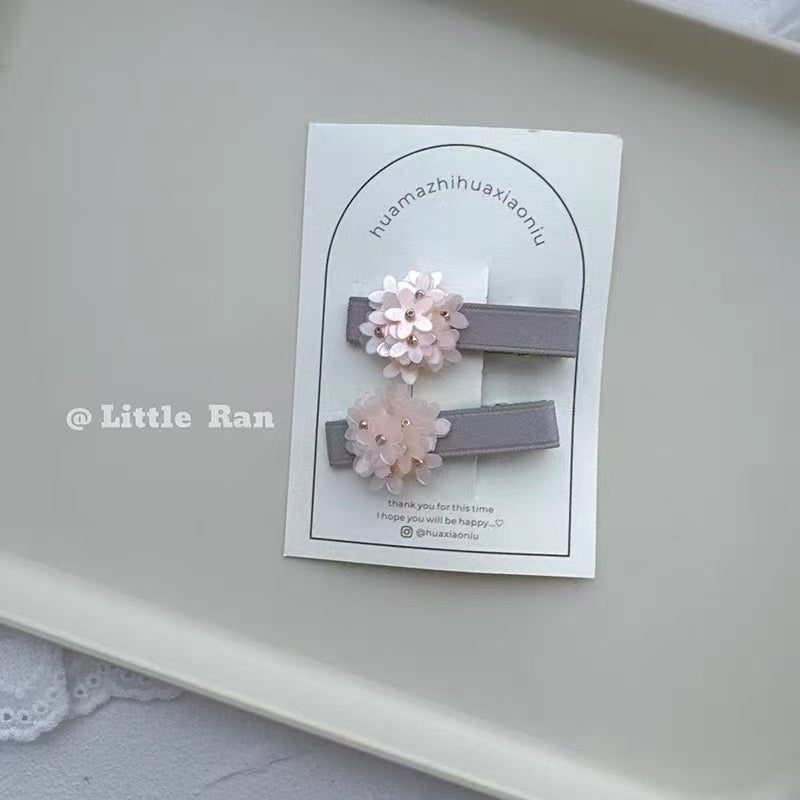Barrettes Avec Fleurs