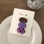 Barrettes Goutte D'Eau Fleur