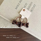 Barrettes Et Chouchou Léopard