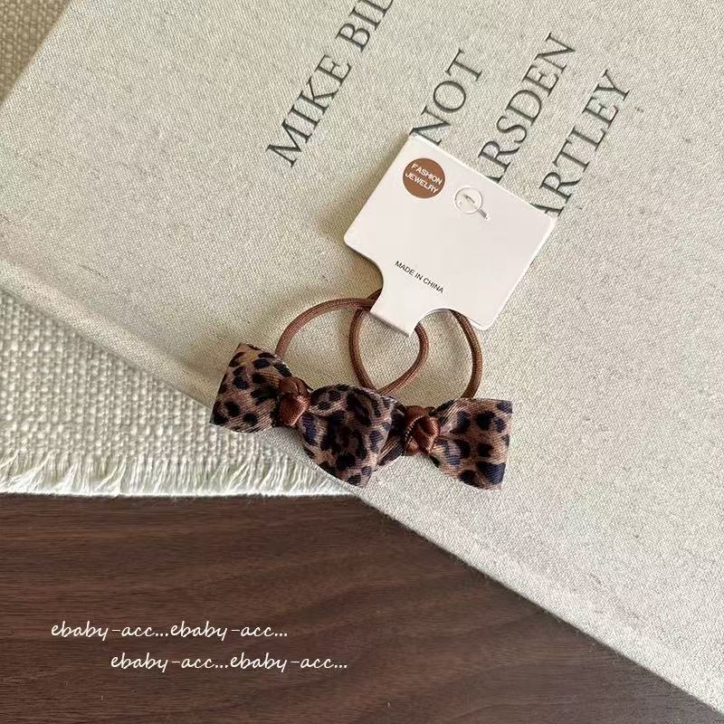 Barrettes Et Chouchou Léopard