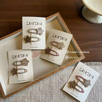 Barrettes Etoile Pailletées