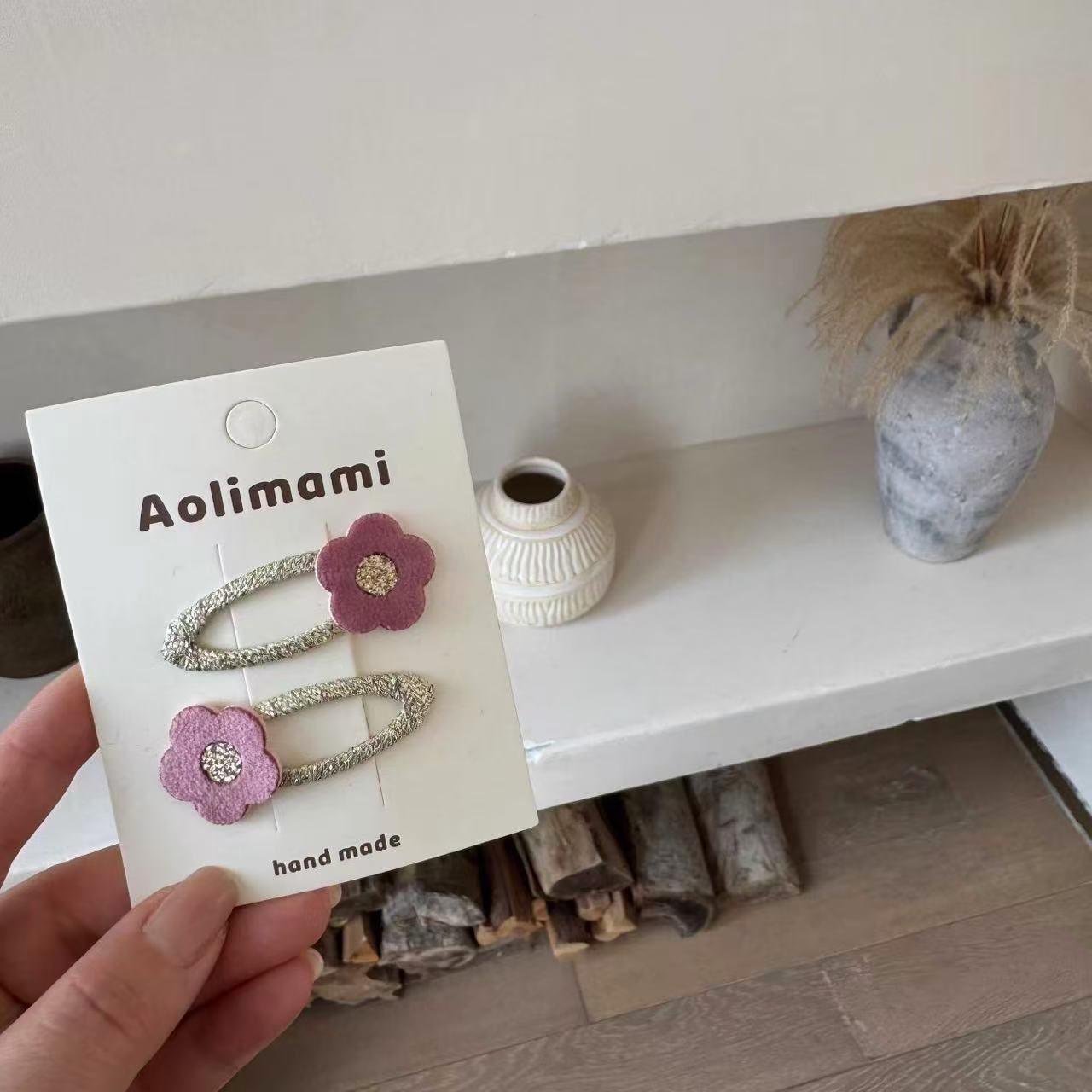 Glitter Hair Clips