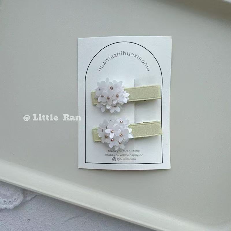 Barrettes Avec Fleurs