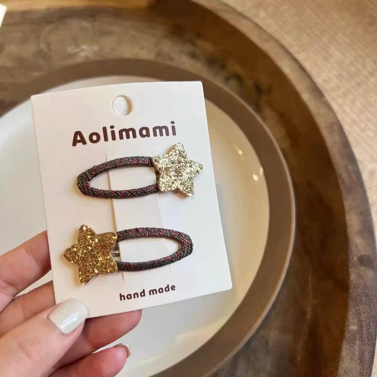 Glitter Hair Clips