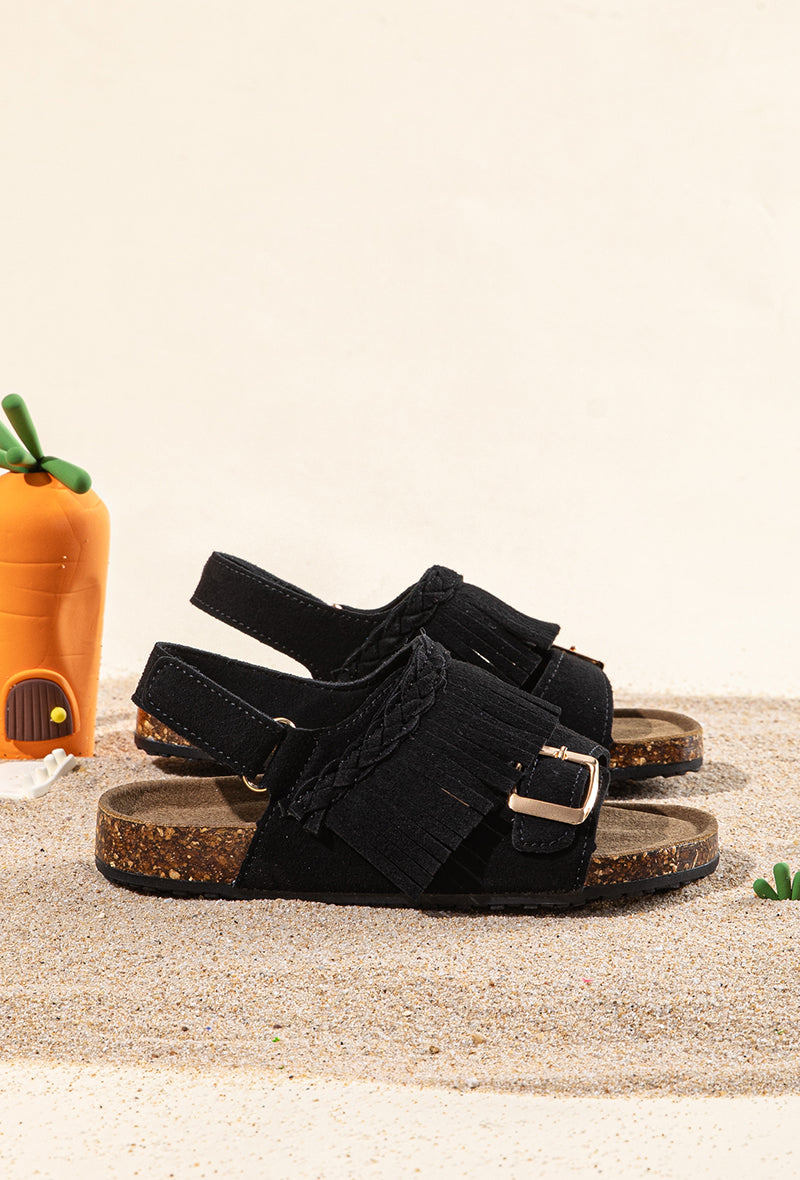 Black Fringed Loulou