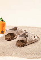 Loulou Beige A Frange