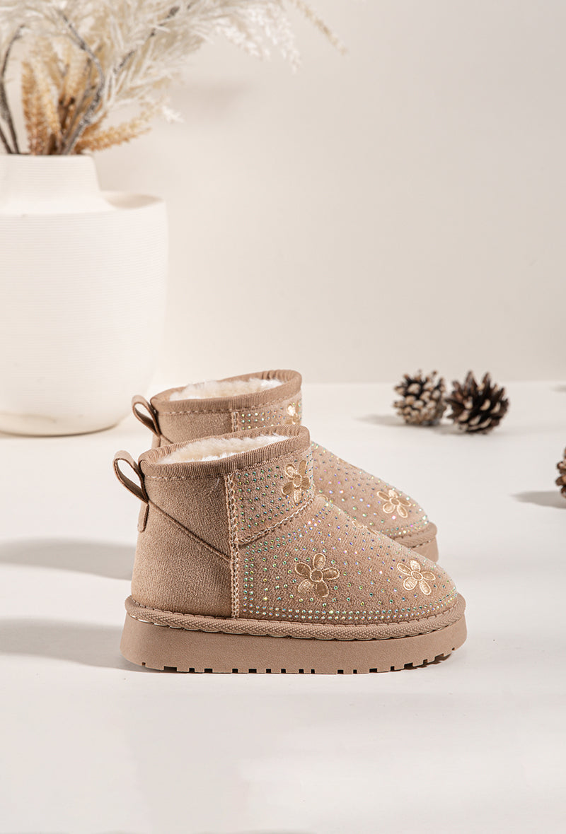Wendela Beige A Cristaux