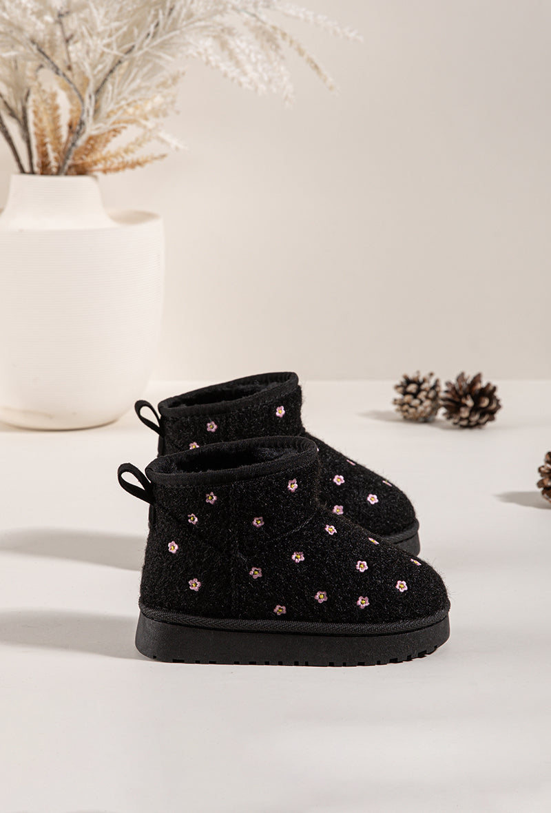 Wendela Curly A Fleur Noir