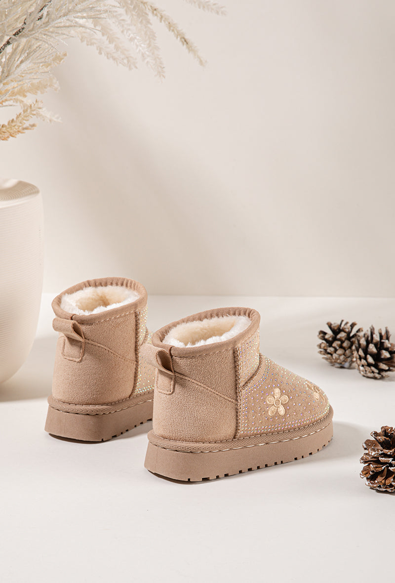Wendela Beige A Cristaux