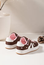 Nao avec cœur Marron