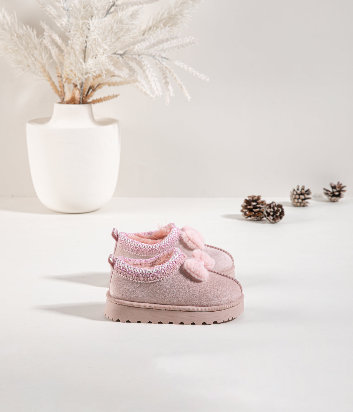 Odette Rose Avec Nœud de Papillon