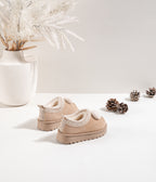 Odette Beige Avec Nœud de Papillon