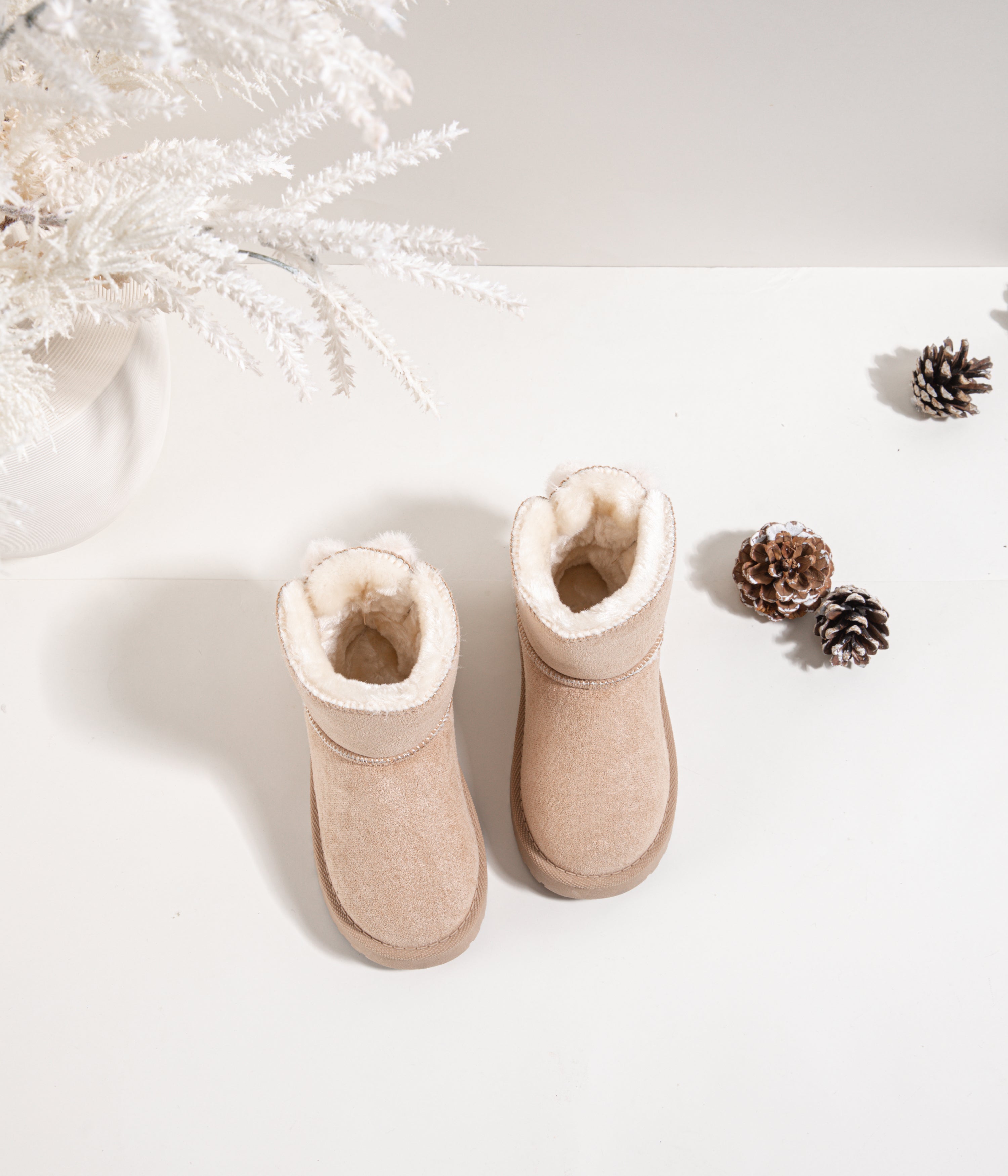 Beige Pompom