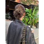 Chouchou Chiffon Léopard