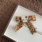 Barrettes et Chouchou Léopard