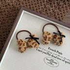Barrettes et Chouchou Léopard