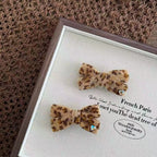 Barrettes et Chouchou Léopard