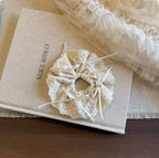 Chouchou Chiffon Brodée