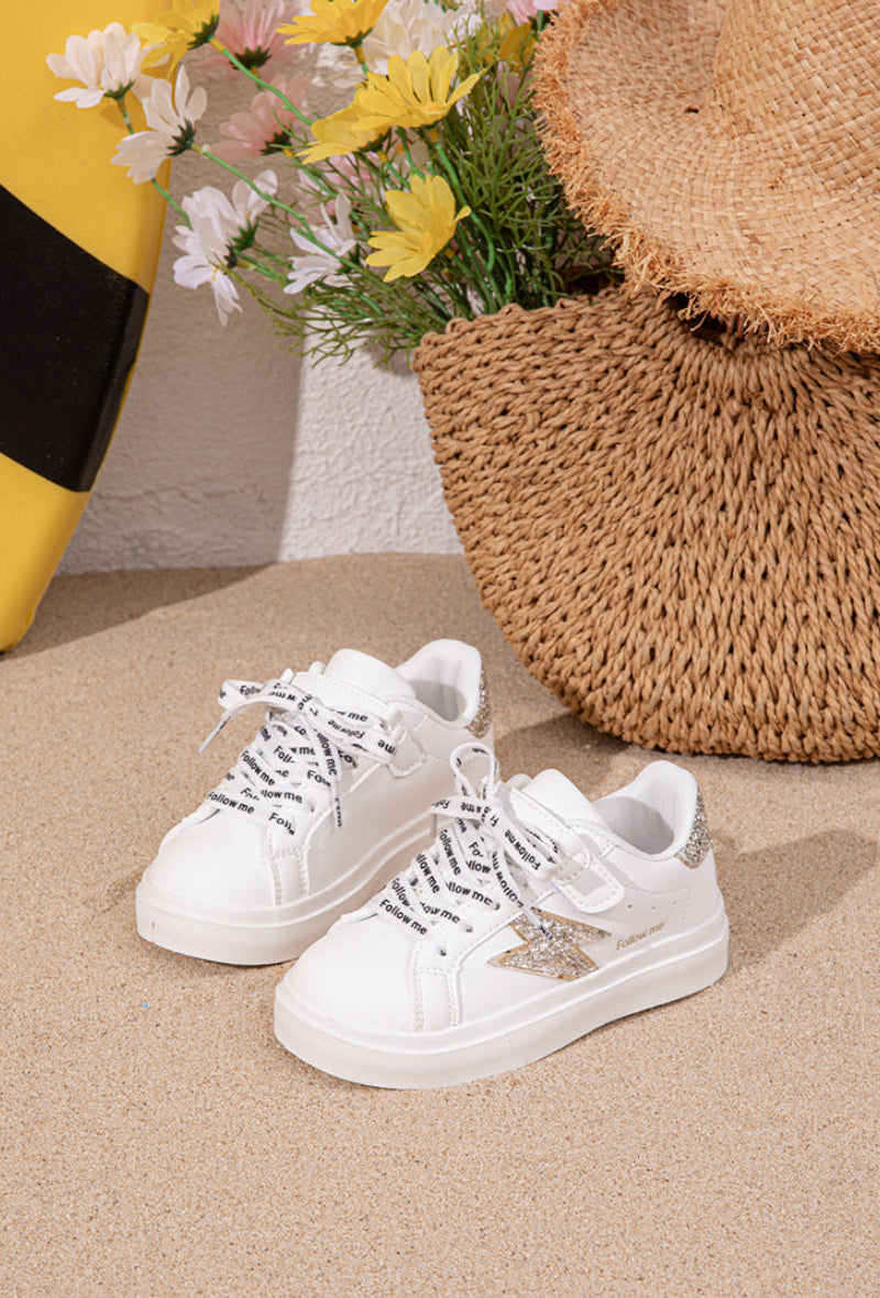 Mimi Blanc Dorée Pailletée