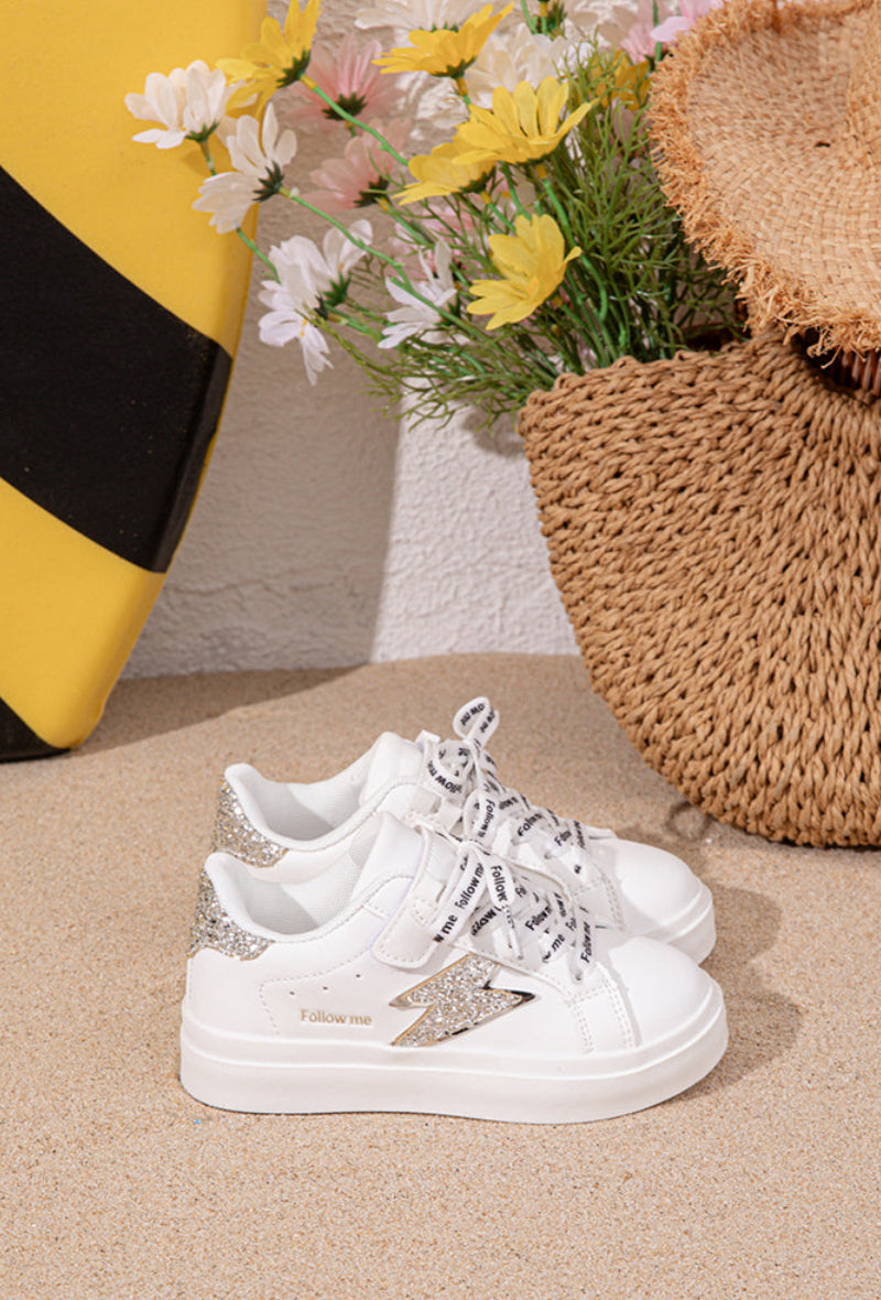 Mimi Gold  Glittery White