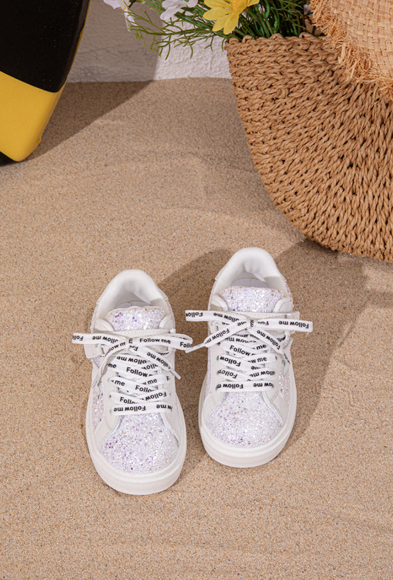 Silver Glitter Mimi