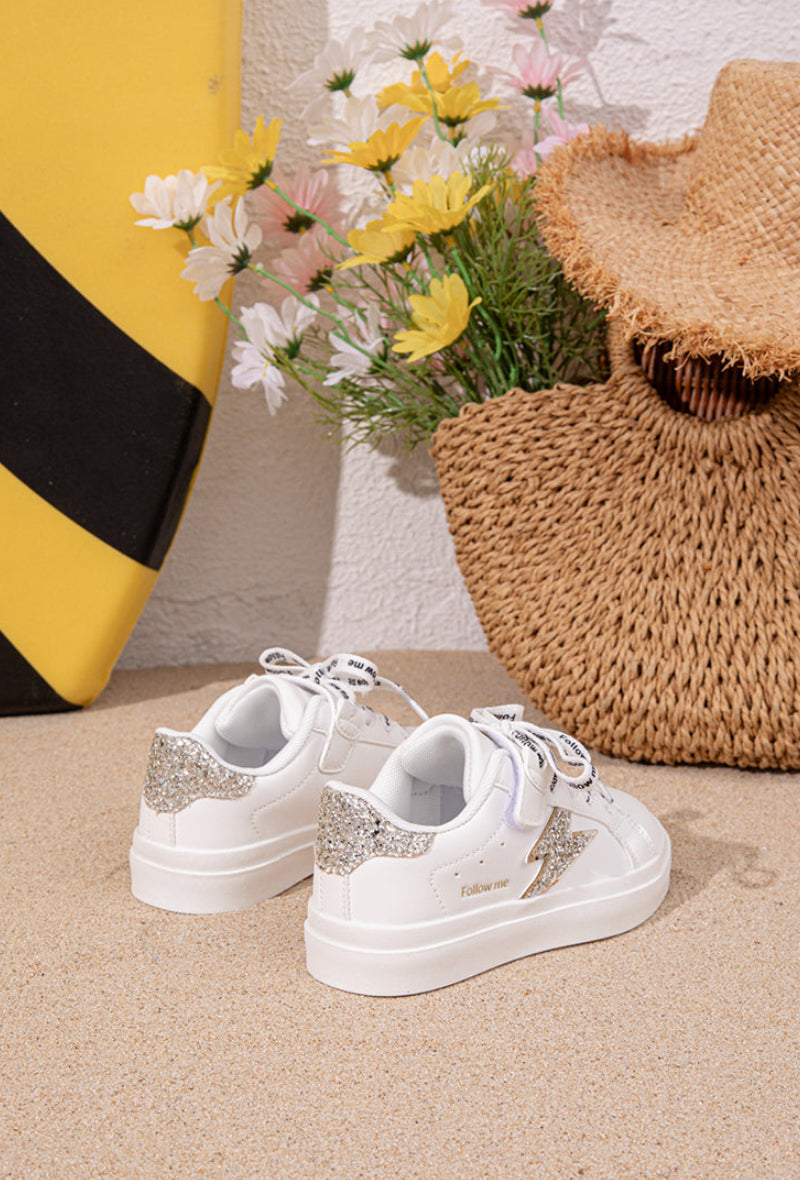 Mimi Blanc Dorée Pailletée