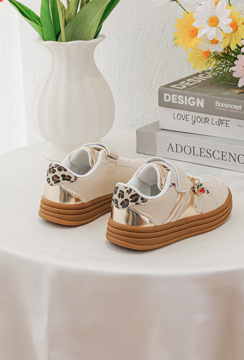 Liza Beige Léopard Avec Accessoire