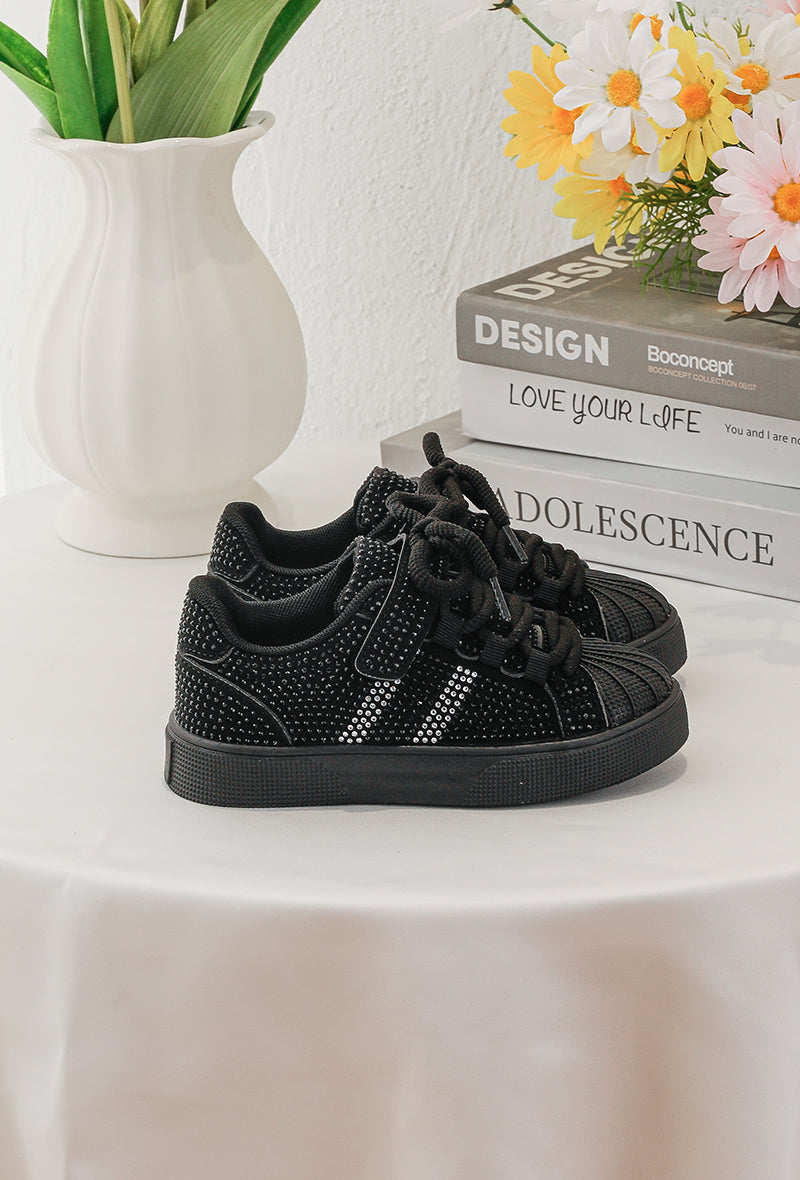 Hana Noir A Cristaux