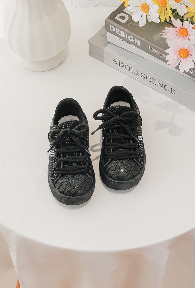 Hana Noir A Cristaux