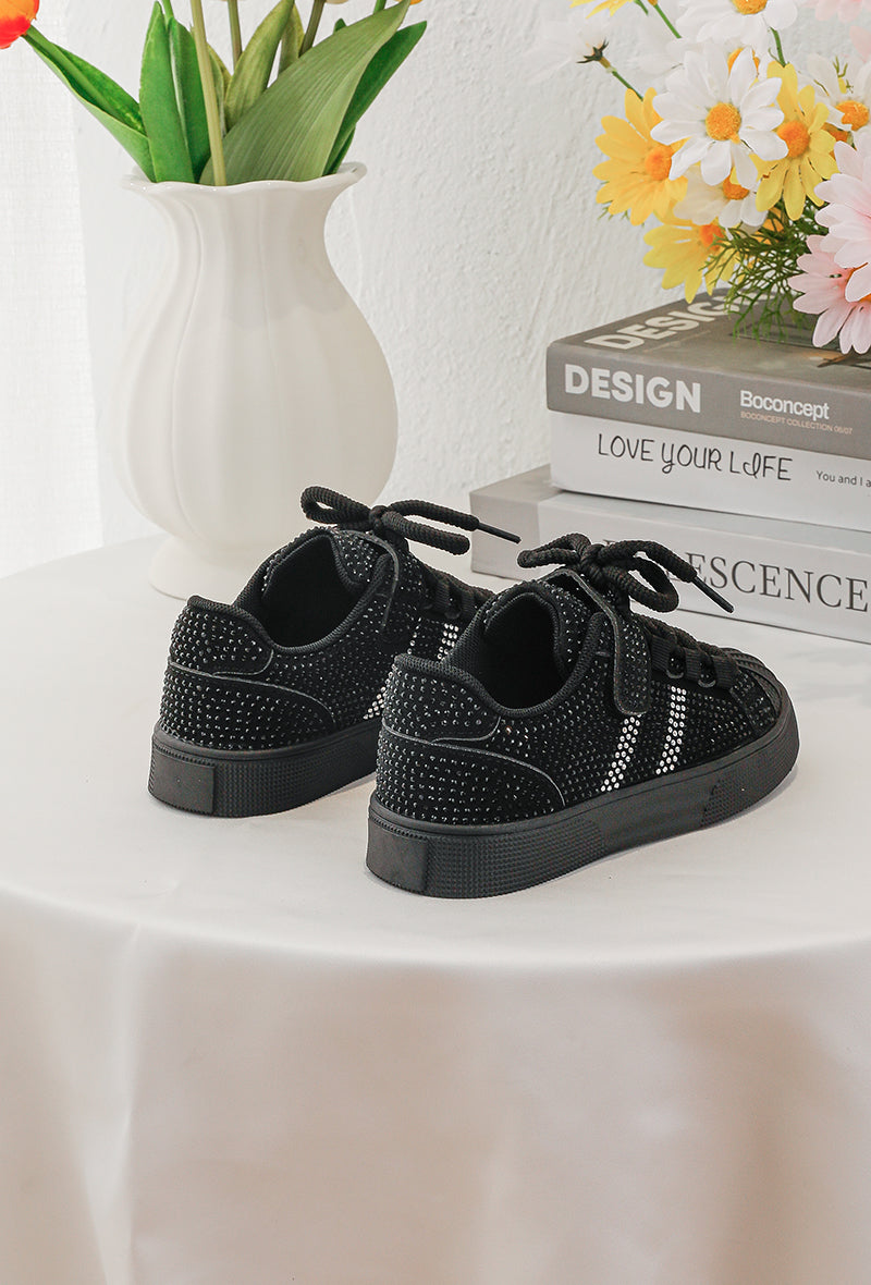 Hana Black With Crystals