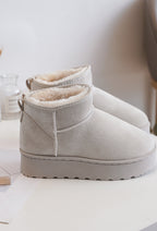 Ogg Basse Compensé Gris Clair Pour Femme