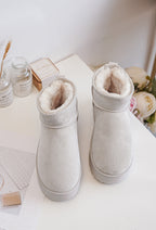 Ogg Basse Compensé Gris Clair Pour Femme