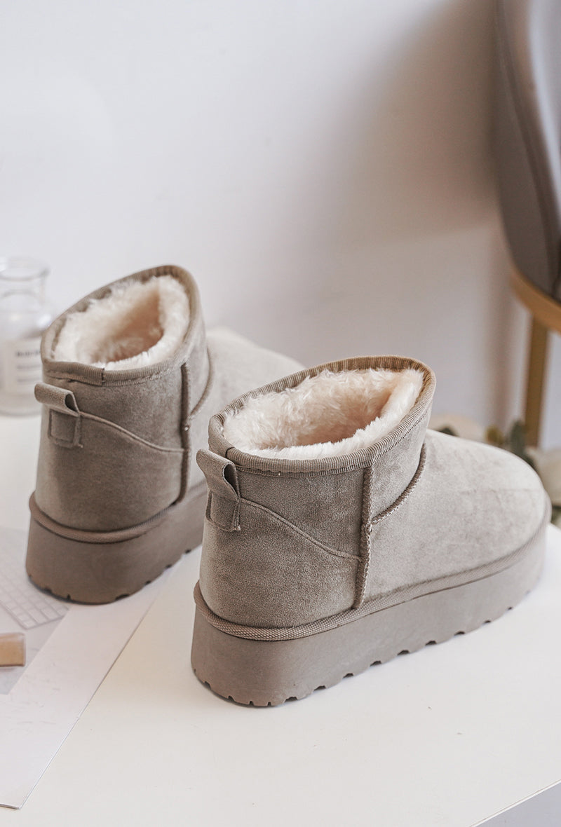 Ogg Basse Compensé Khaki Pour Femme