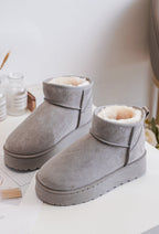Ogg Basse Compensé Gris Pour Femme