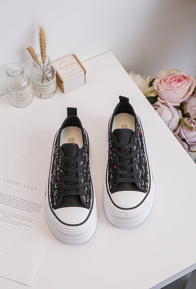 Talia Noir Basse Pour Femme