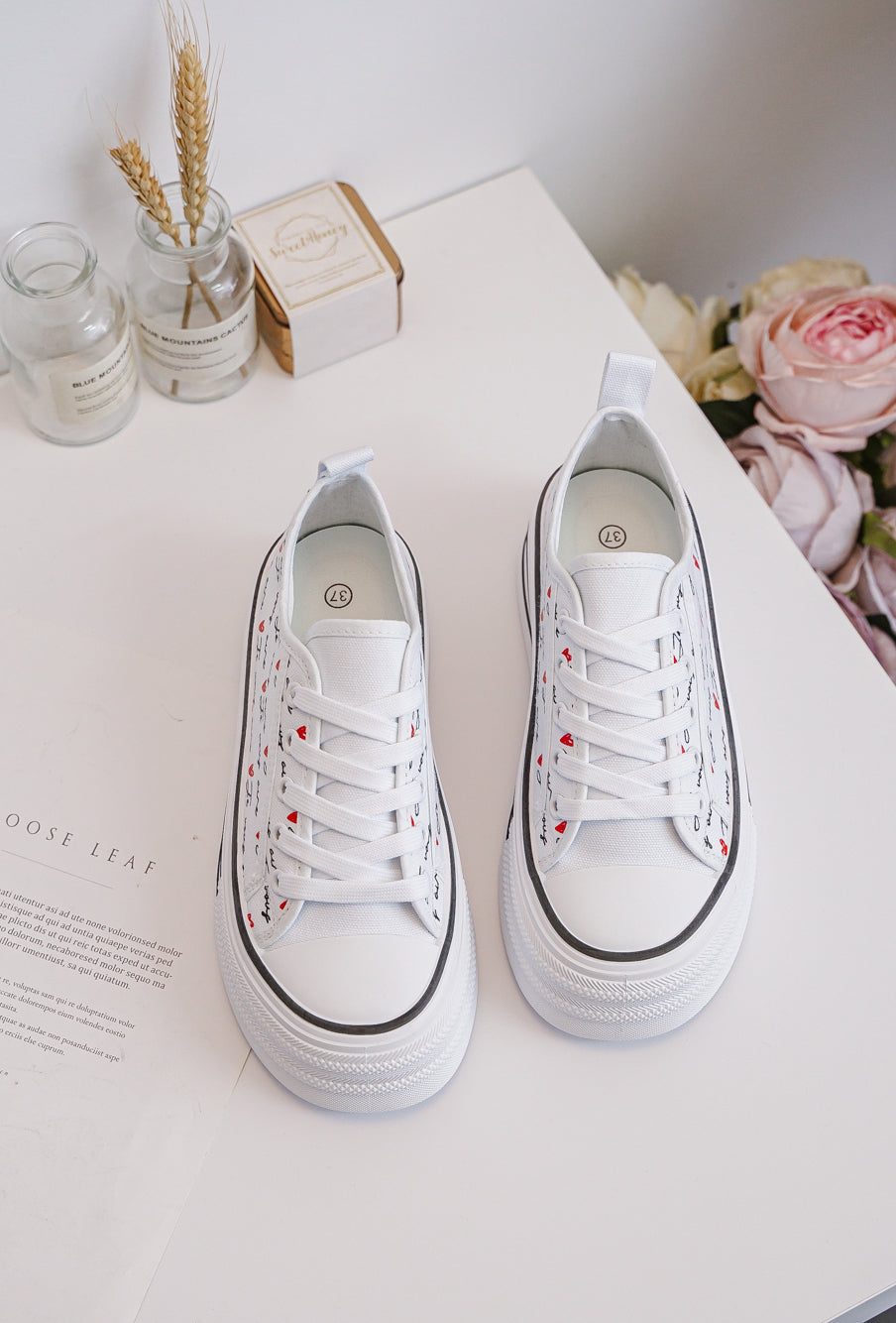 Talia Blanc Basse Pour Femme