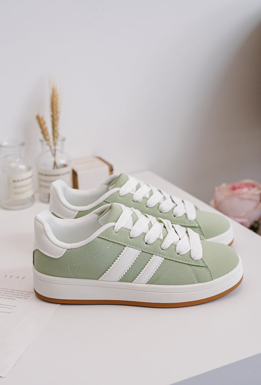 Hana Vert Pastel Pour Femme