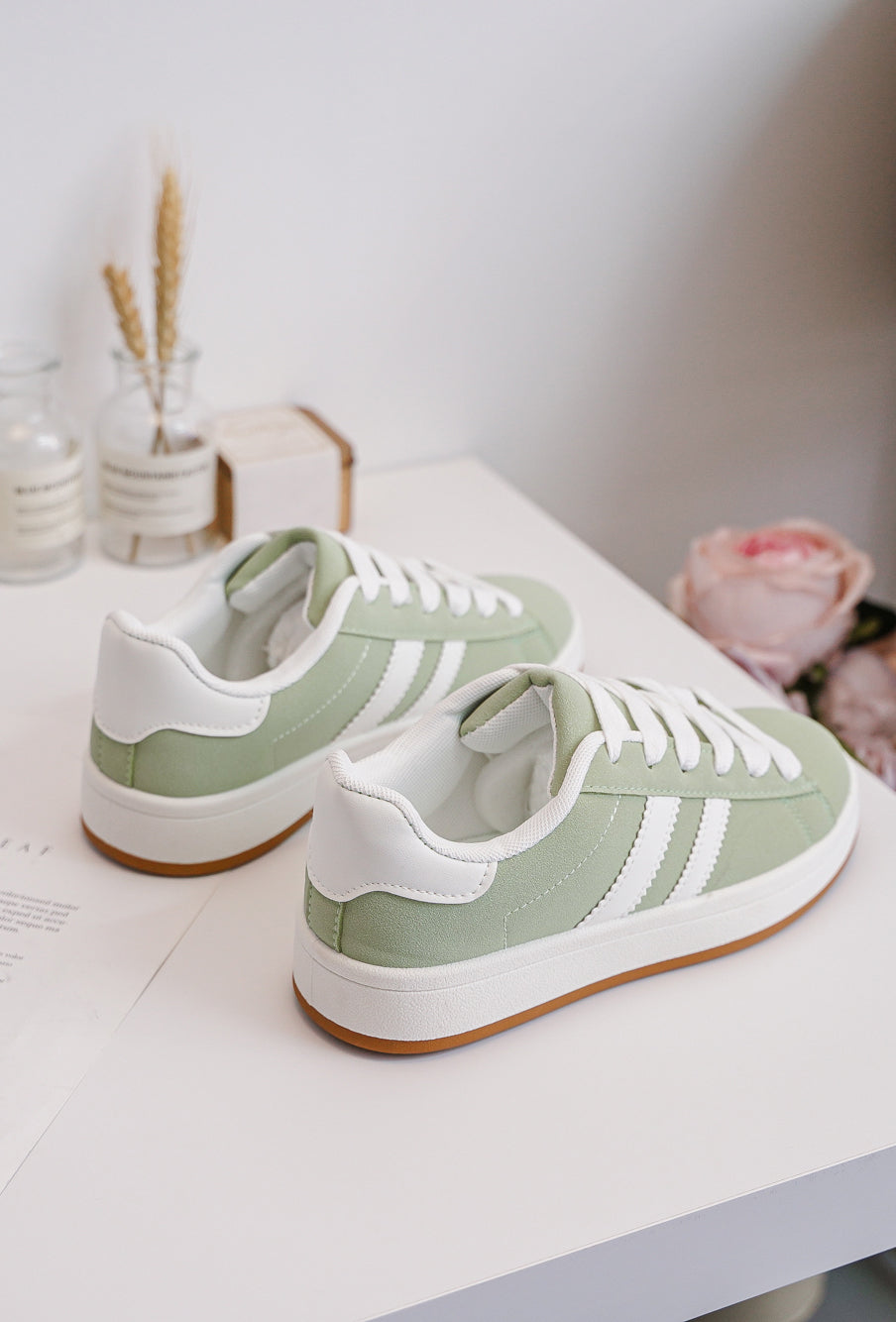 Hana Vert Pastel Pour Femme