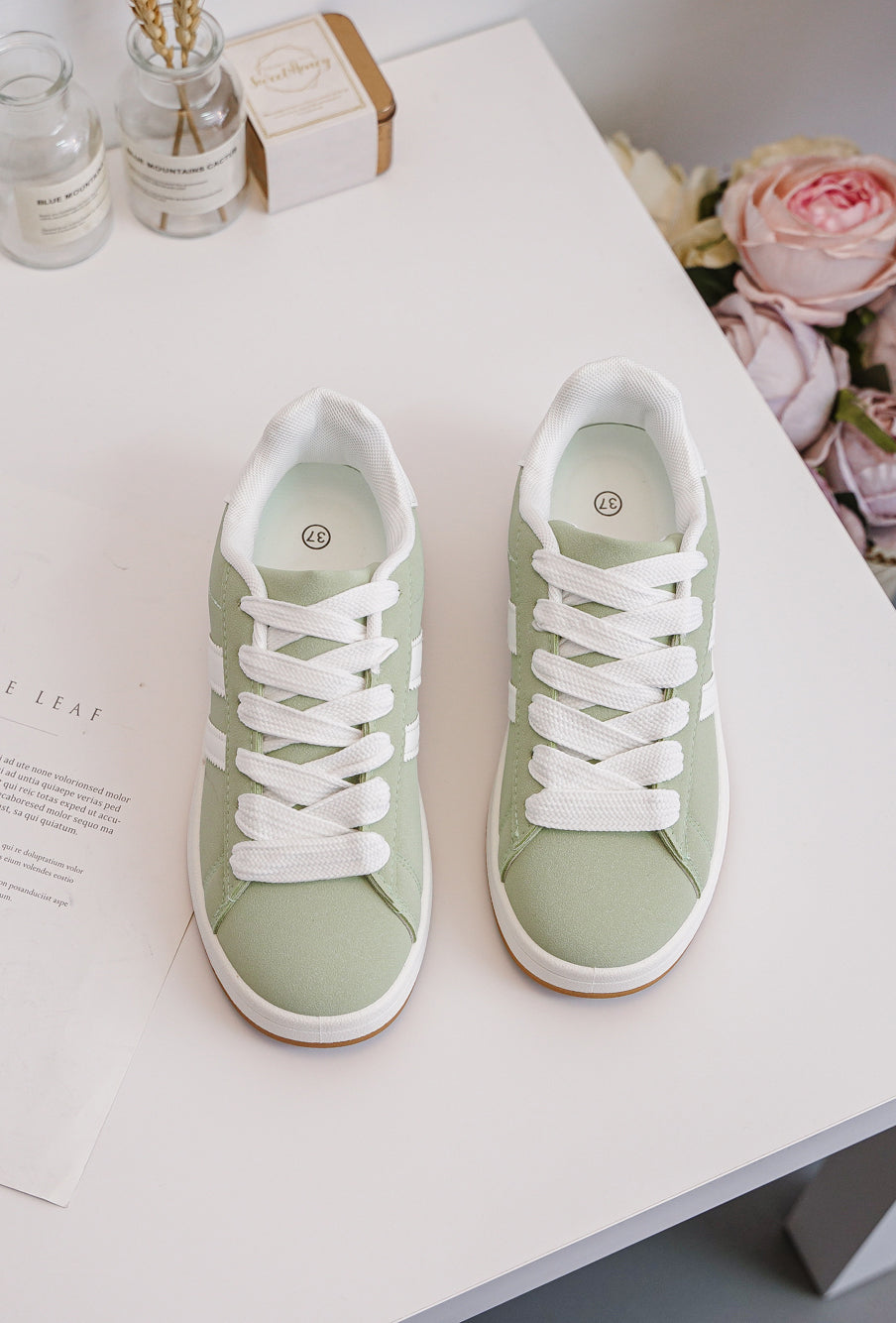 Hana Vert Pastel Pour Femme